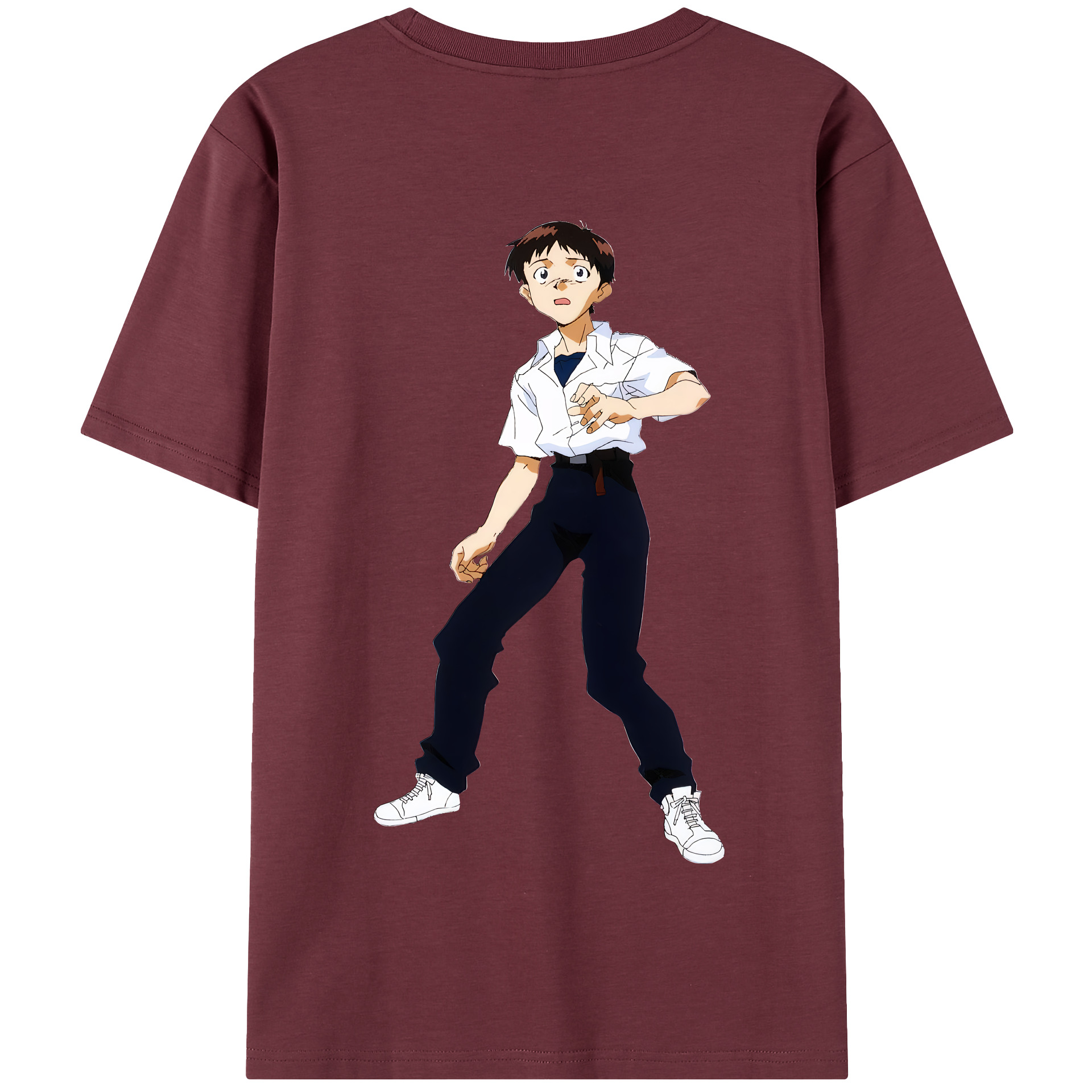（画像用） EVA 新世紀エヴァンゲリオン 綿100％半袖Tシャツ（背面プリント）